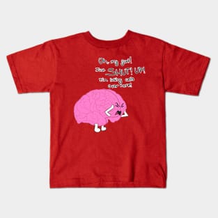 Losing Brain Cells Kids T-Shirt